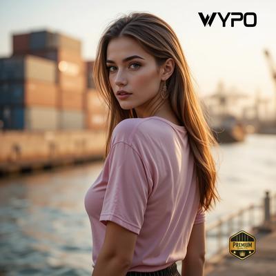 Girls' Oversized Cotton T-Shirtwith Drop Shoulder Design| Perfect for Relaxing& Outings | WYPO