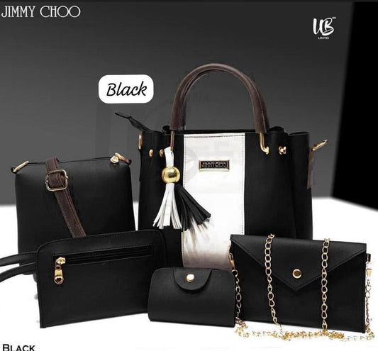 Women's  Plain Hand Bag set