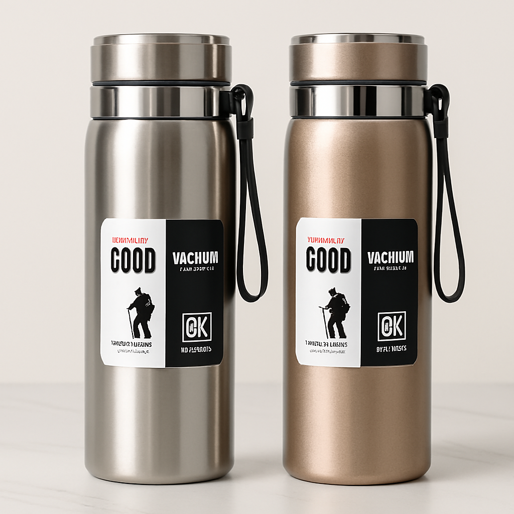 Stainless Steel Thermos Bottle - large Capacity