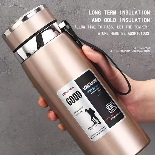 Stainless Steel Thermos Bottle - large Capacity