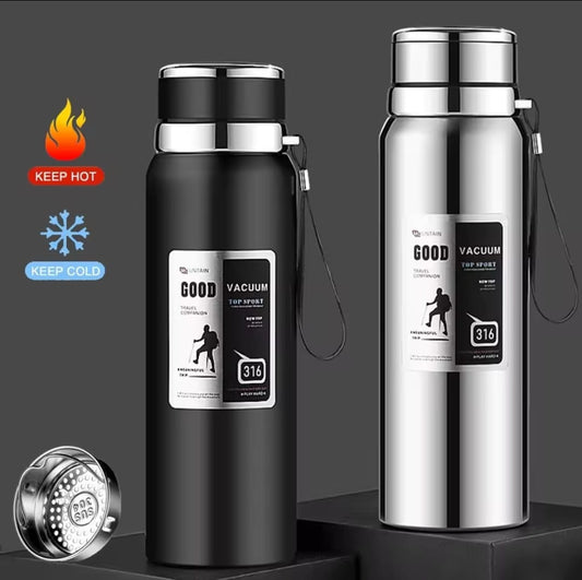 Stainless Steel Thermos Bottle - large Capacity