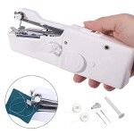 Mini Portable Handy Sewing Machine Handheld Sewing Machine Stitch Household Tool for Kids Clothing,